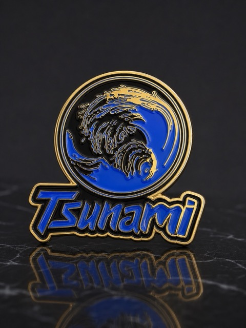 Tsunami Pin