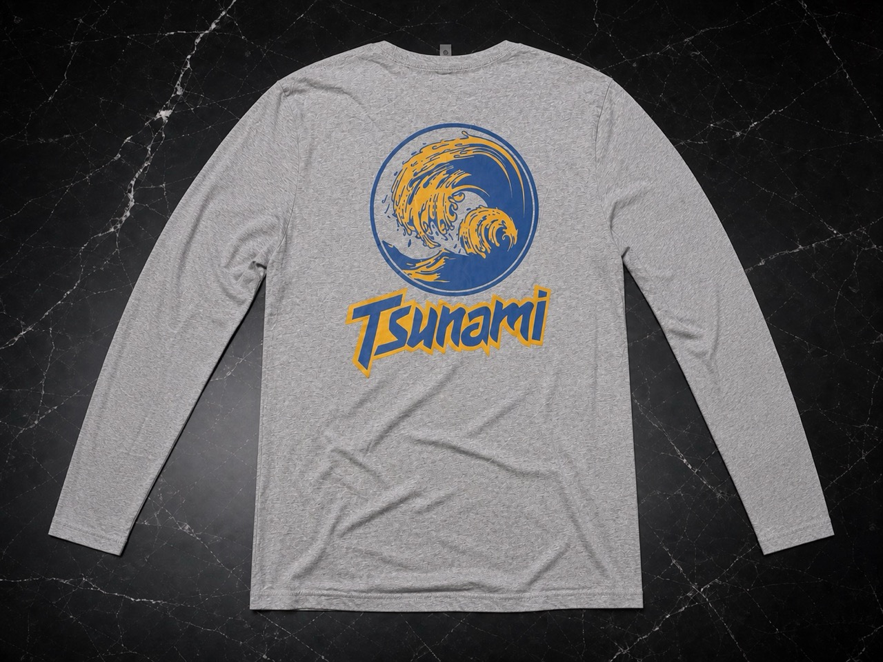 Tsunami Grey Long Sleeve Shirt